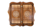 Hayastan Khor Virap backgammon board - angled view
