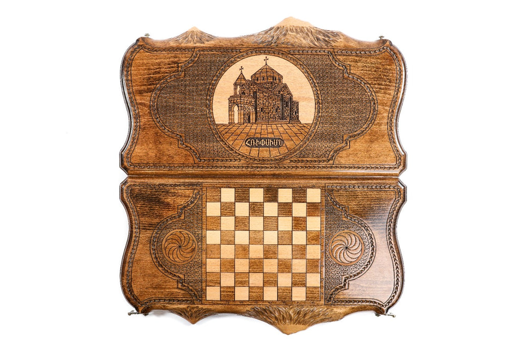 Backgammon Board - Saint Hripsime Church Mount Ararat - Unumperfectus