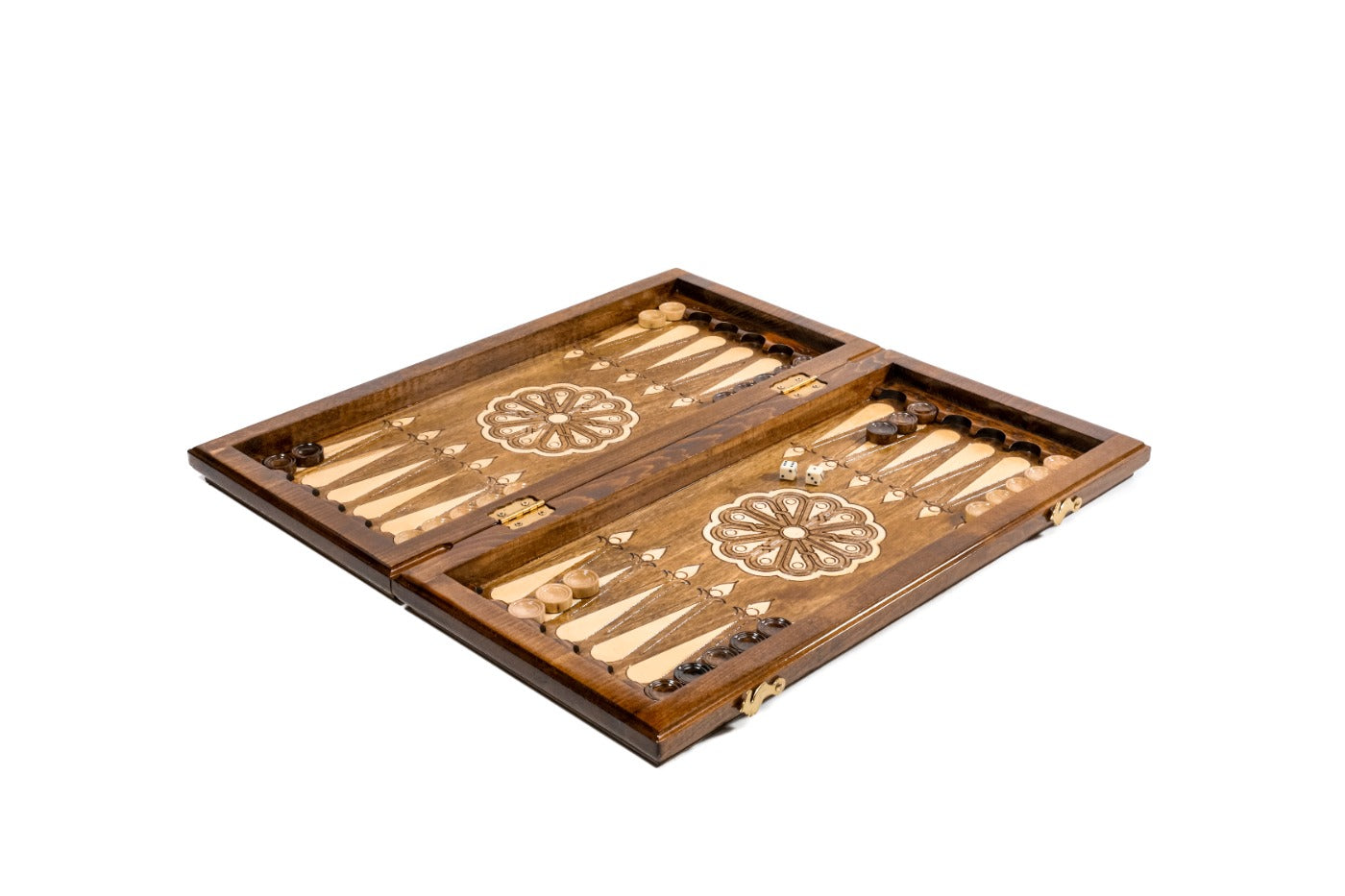Ararat Wooden Backgammon Board Classic 19.7" | 50 cm