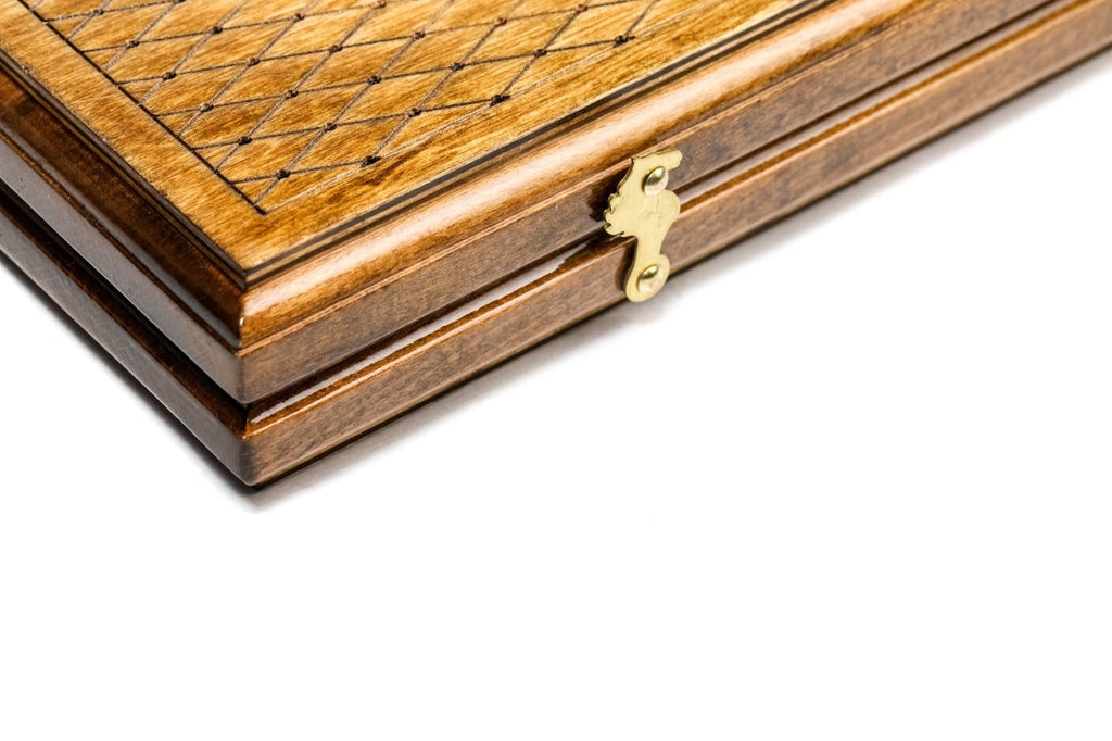 Ararat Wooden Backgammon Board Classic 19.7" | 50 cm - Unumperfectus