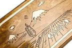 Ararat Classic backgammon board - open board ready for play