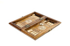 Classic Ornamental chess and backgammon set - board surface detail