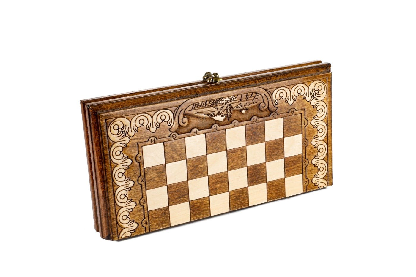 Classic Ornamental Chess Set & Backgammon Board 11.8" | 30 cm - Unumperfectus