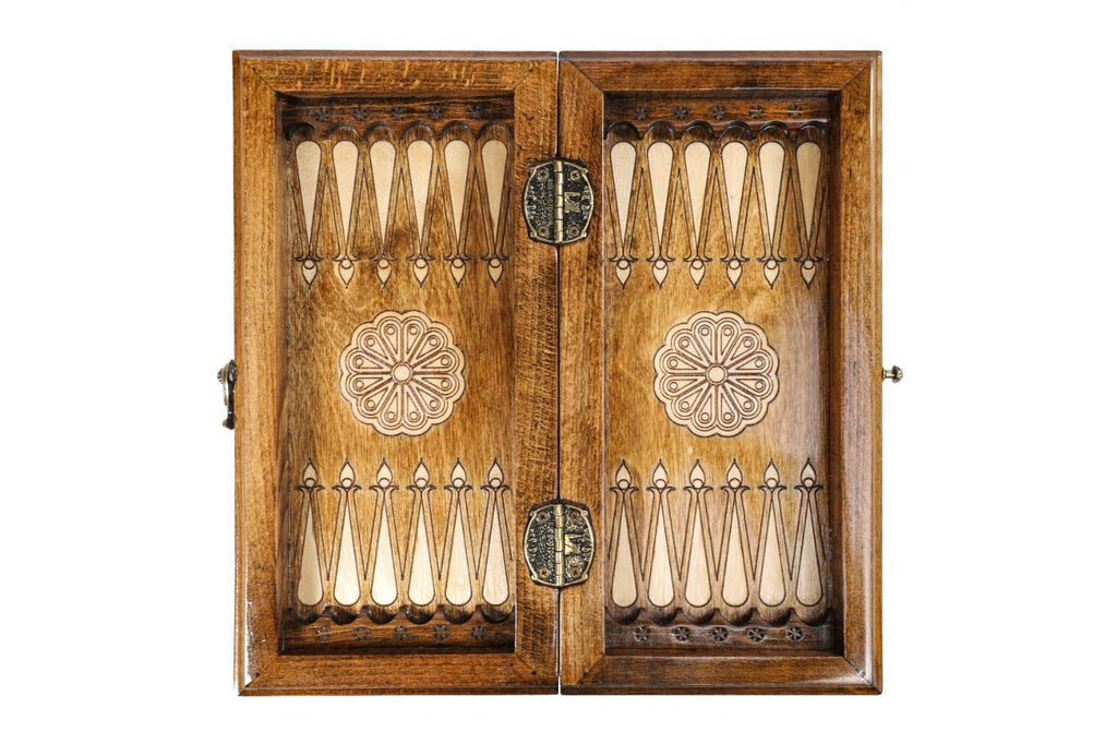 Classic Ornamental Chess Set & Backgammon Board 11.8" | 30 cm - Unumperfectus