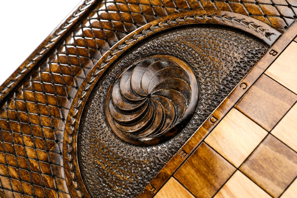 Backgammon Board - Khor Virap Monastery - Unumperfectus