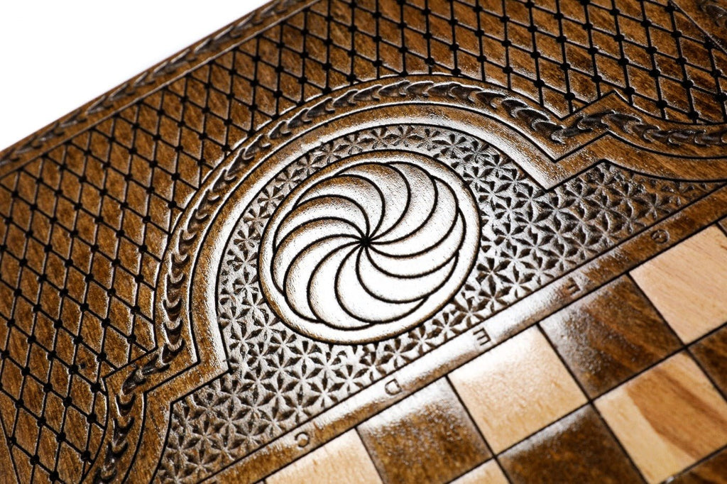 Backgammon Board - Ornamental - Unumperfectus