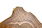 Vardan Mamikonyan Design backgammon board - close-up of the carved design