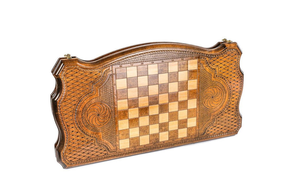 Backgammon Board - Vardan Mamikonyan Wooden Design - Unumperfectus