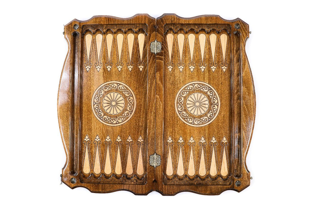 Backgammon Board - Vardan Mamikonyan Wooden Design - Unumperfectus