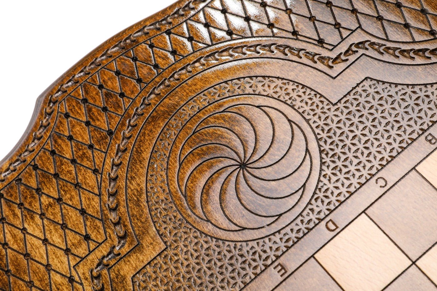 Backgammon Board - Vardan Mamikonyan Wooden Design - Unumperfectus