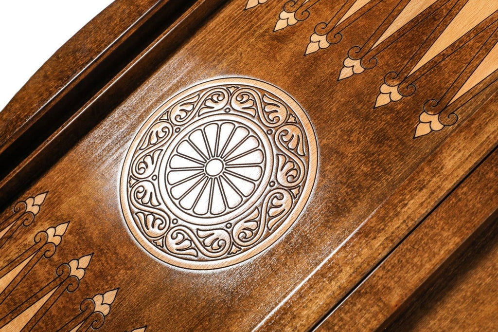 Backgammon Board - Vardan Mamikonyan Wooden Design - Unumperfectus