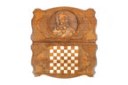 Vardan Mamikonyan Design backgammon board - corner detail of the board