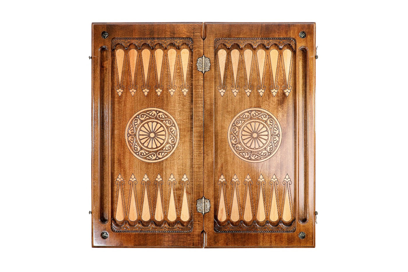 Backgammon Board - Noravank Monastery Wooden Design - Unumperfectus