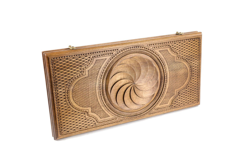 Backgammon Board - Eternity Arevakhach Wooden Classic - Unumperfectus