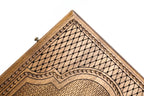 Eternity Arevakhach Classic backgammon board - side profile showing the craftsmanship
