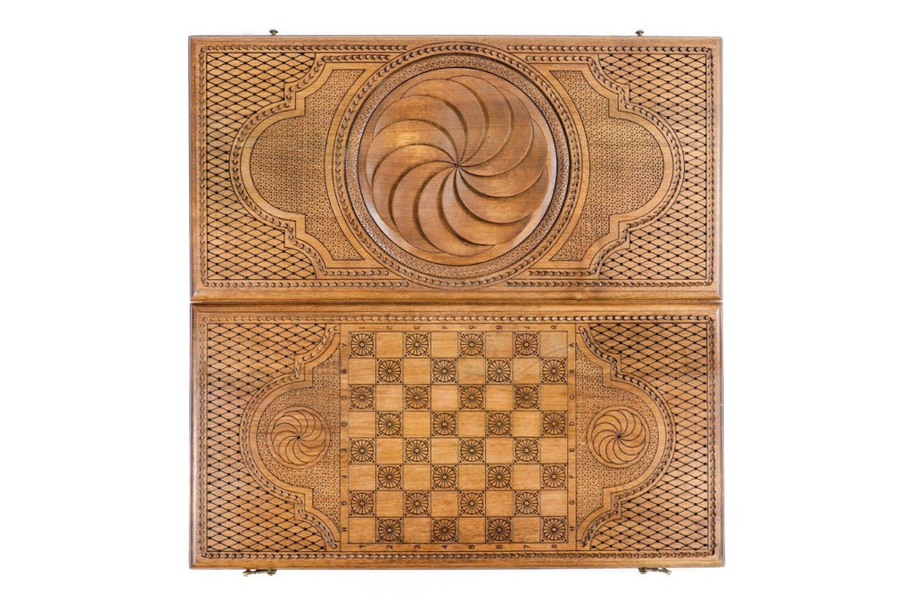 Backgammon Board - Eternity Arevakhach Wooden Classic - Unumperfectus