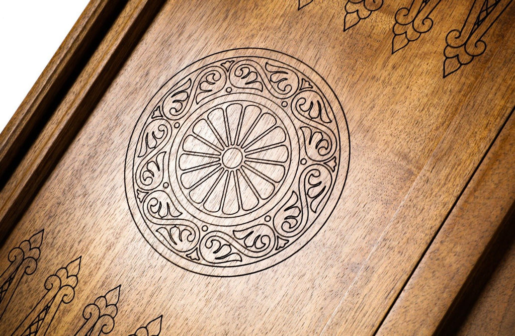 Backgammon Board - Eternity Arevakhach Wooden Classic - Unumperfectus