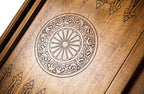 Eternity Arevakhach Classic backgammon board - carrying case and accessories