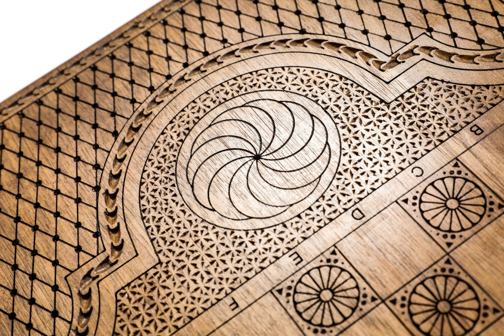Backgammon Board - Eternity Arevakhach Wooden Classic - Unumperfectus