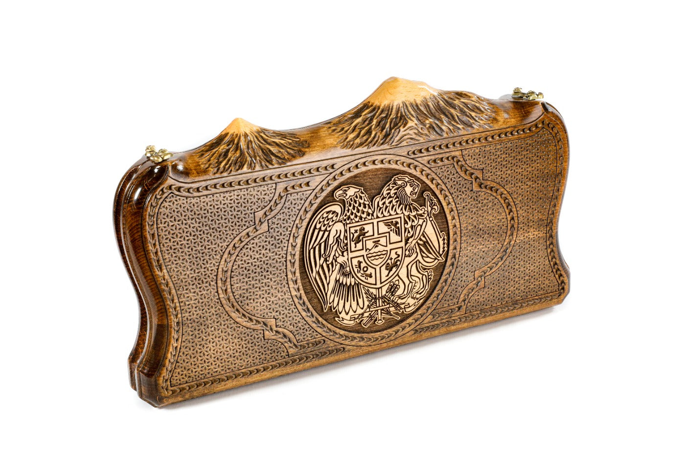 Backgammon Board - Coat of Arms of Armenia - Unumperfectus