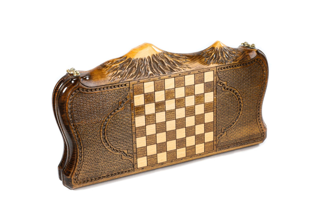 Backgammon Board - Coat of Arms of Armenia - Unumperfectus