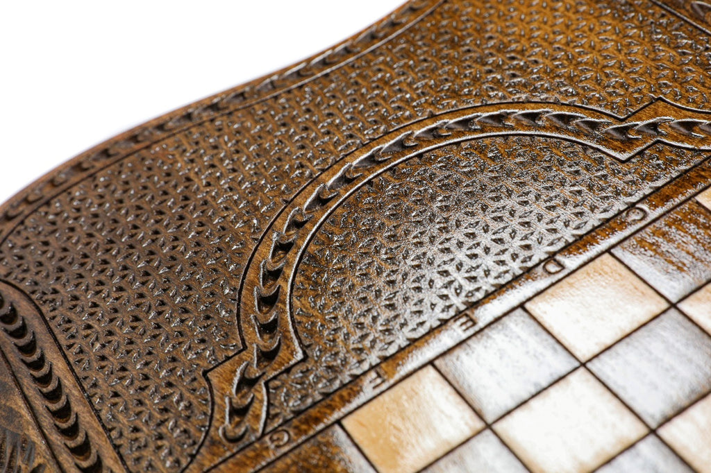 Backgammon Board - Coat of Arms of Armenia - Unumperfectus