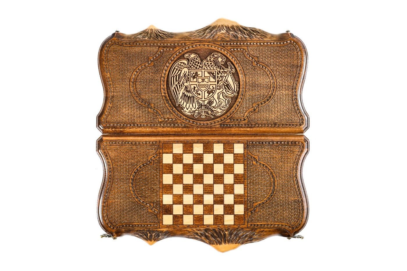 Backgammon Board - Coat of Arms of Armenia - Unumperfectus