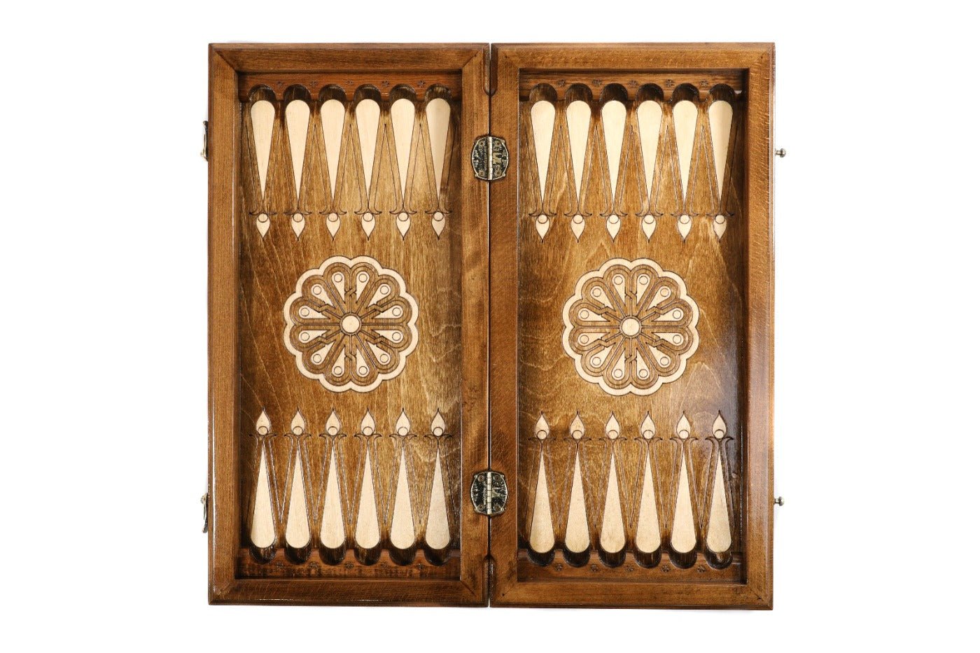 Ornamental Classic Chess Set & Backgammon Board 19.7" | 50 cm - Unumperfectus