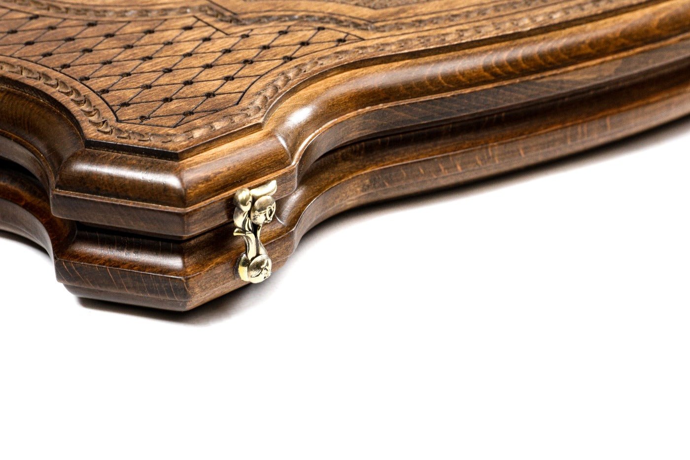 Backgammon Board - Deer Spirit Wooden Design - Unumperfectus