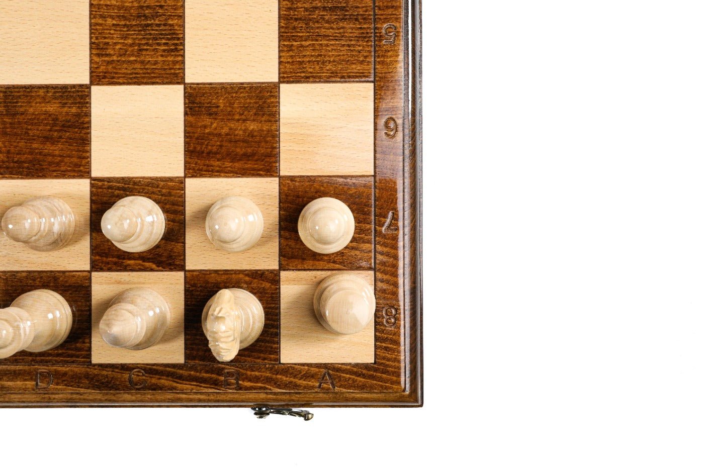 Wooden Classic Chess Set & Backgammon 50 cm | 19.7" - Unumperfectus