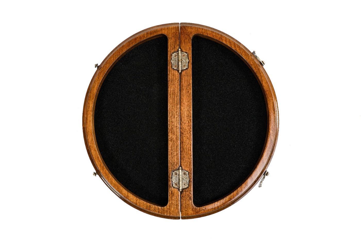 Circular Chess Set with ARMENIA Engraving – Wooden Chess Board - Unumperfectus