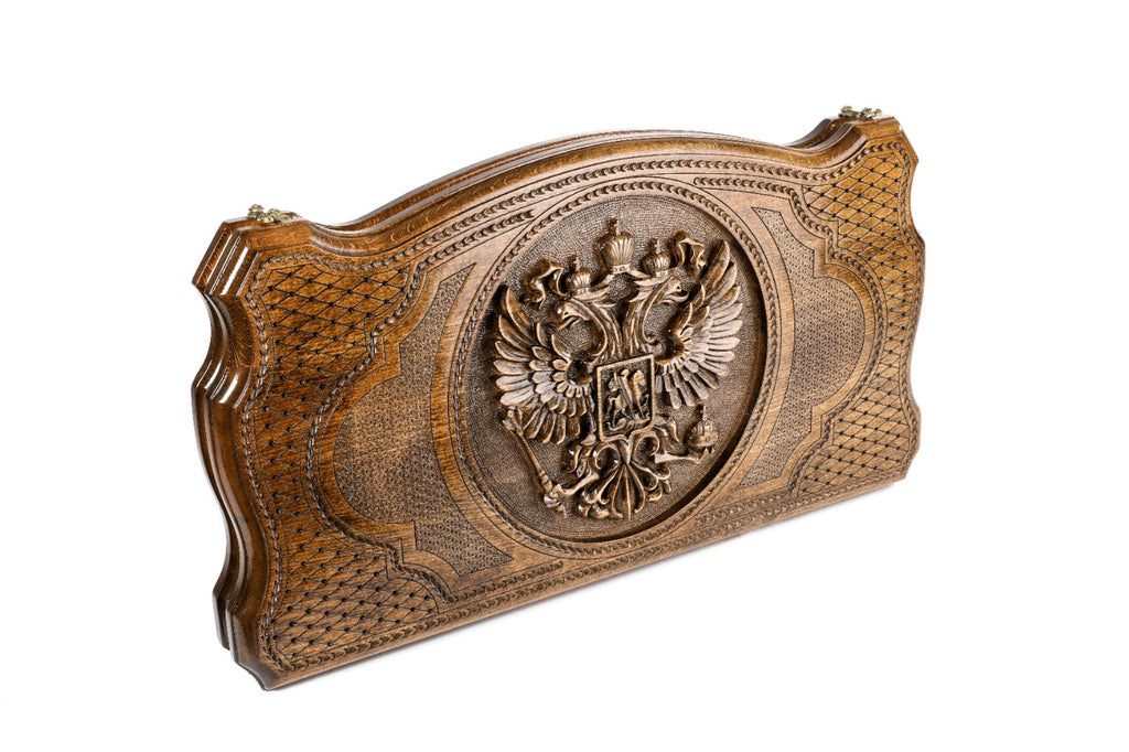 Backgammon Board - Coat of Arms of the Russian Federation - Unumperfectus