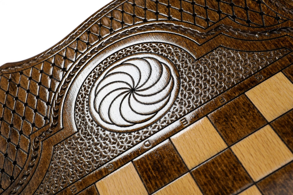 Backgammon Board - Coat of Arms of the Russian Federation - Unumperfectus