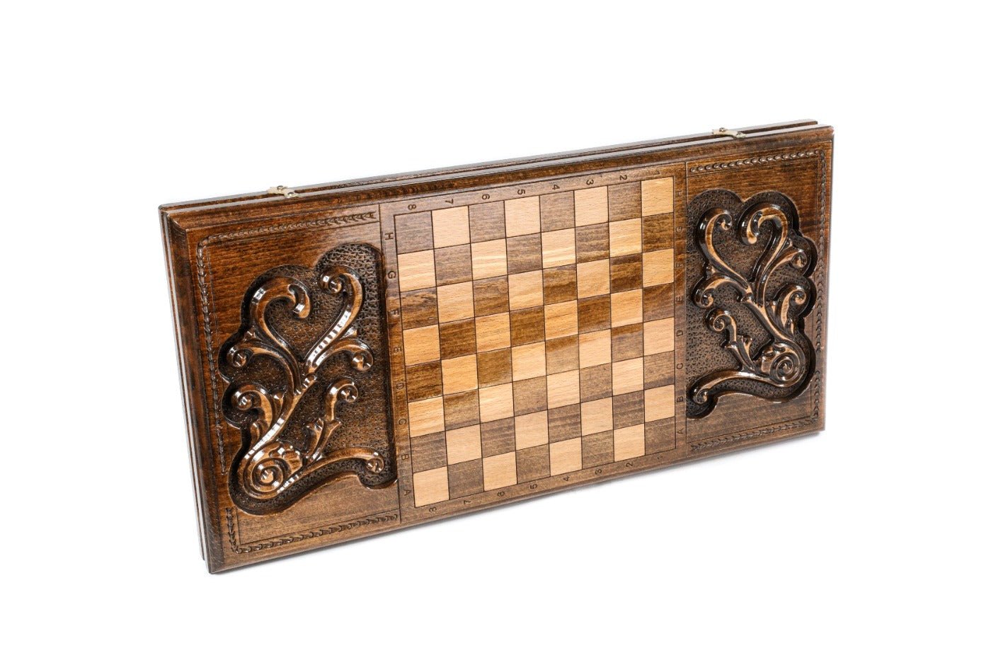 Wooden Backgammon Board Rococo Classic 23.6" | 60 cm - Unumperfectus