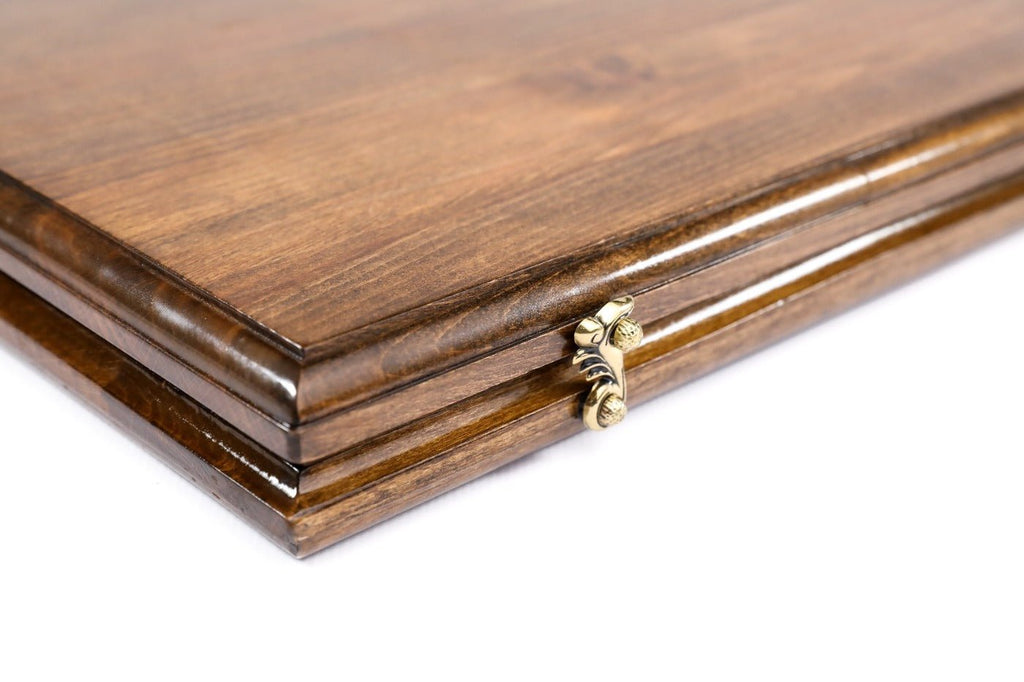 Wooden Backgammon Board Classic 23.6" | 60 cm - Unumperfectus