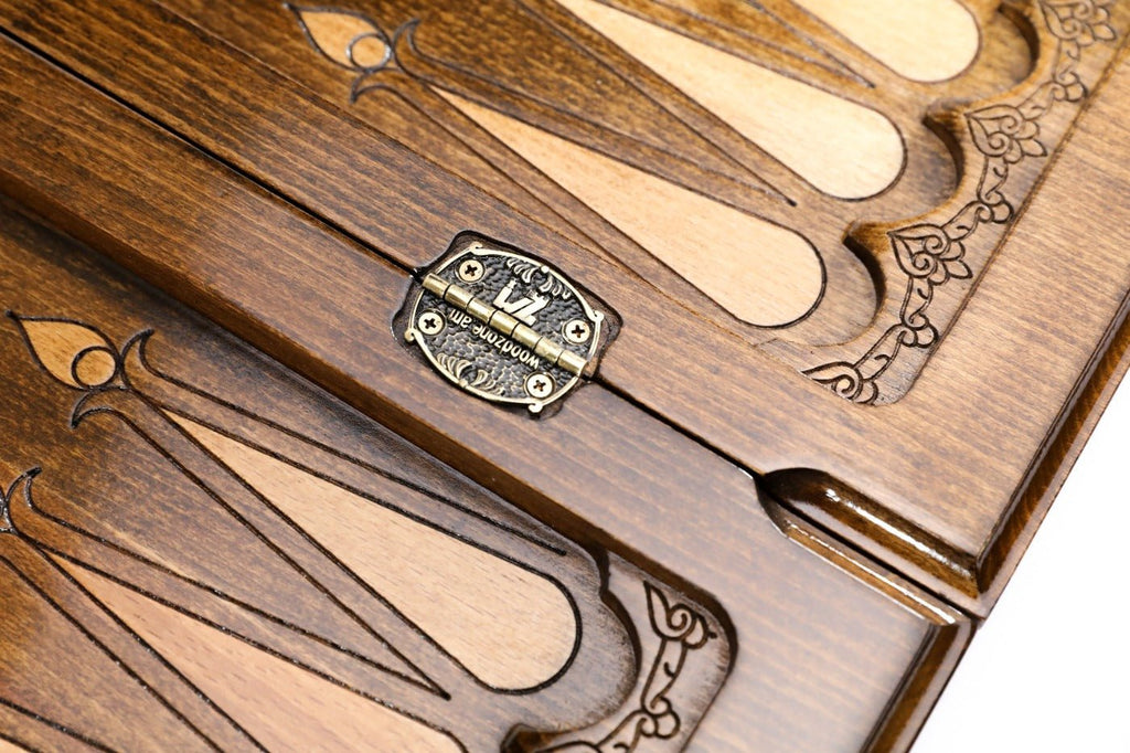 Wooden Backgammon Board Classic 23.6" | 60 cm - Unumperfectus
