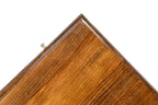 Classic backgammon board - side profile showing the craftsmanship