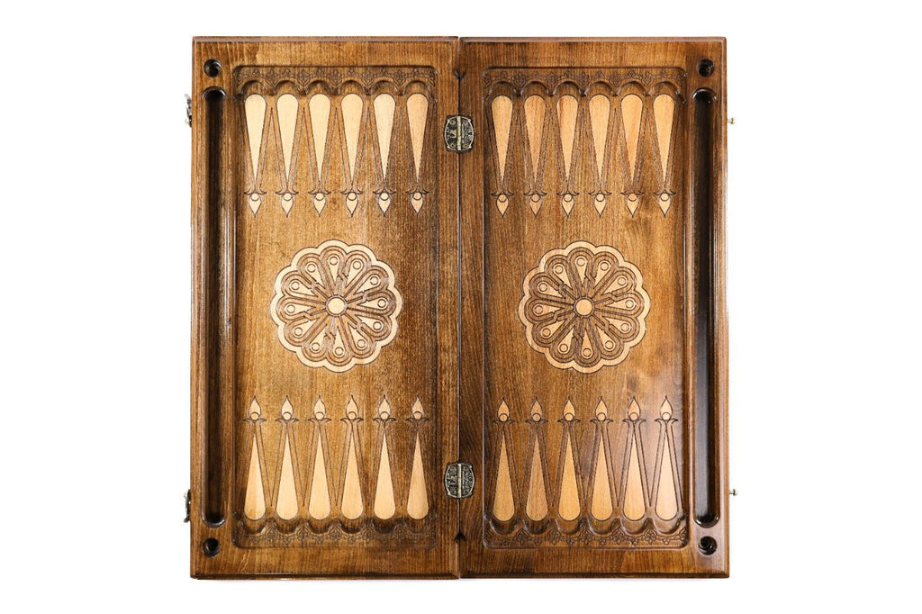 Wooden Backgammon Board Classic 23.6" | 60 cm - Unumperfectus