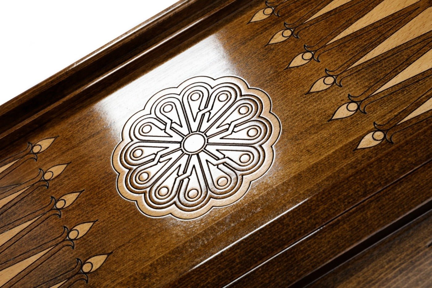 Wooden Backgammon Board Classic 23.6" | 60 cm - Unumperfectus