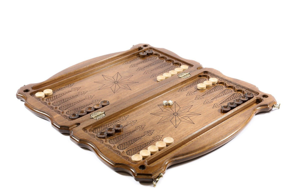 Interior view of the open board highlighting the mirror-polished professional surface.