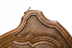 Octagram Contour Edition backgammon board - side profile showing the craftsmanship