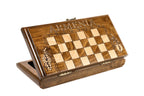 Classic Expanded chess set in wood by Hrachya Ohanyan