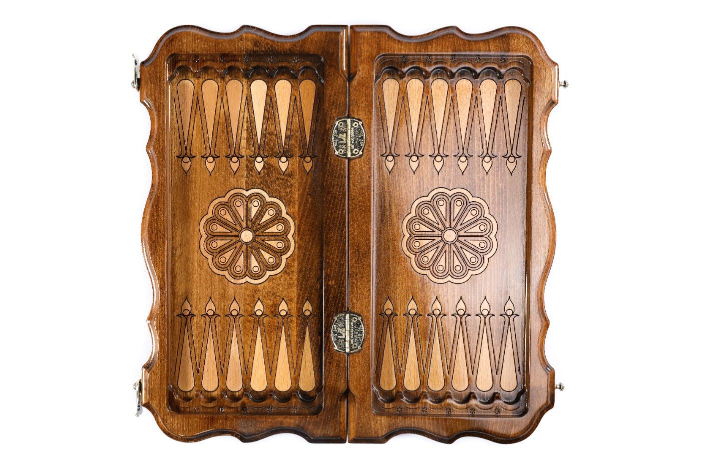 Armenian Ornamental Chess Set & Backgammon Board 15.7" | 40 cm - Unumperfectus