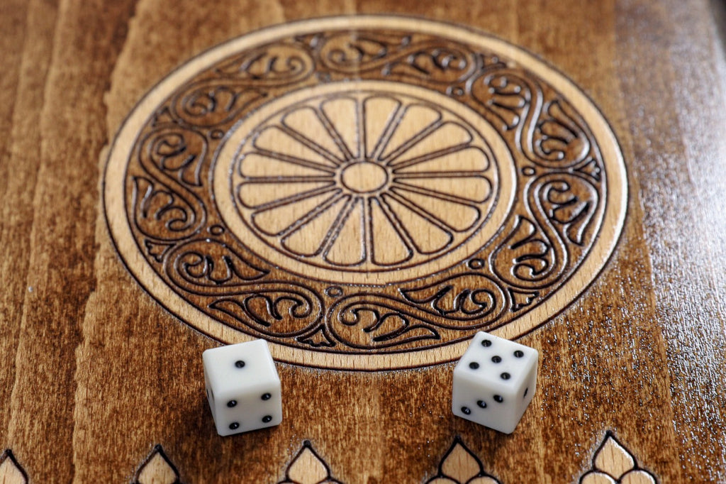 Backgammon Board - Coat of Arms of Armenia - Unumperfectus