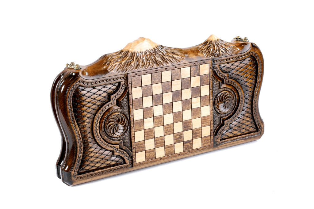 Backgammon Board - Coat of Arms of Armenia - Unumperfectus
