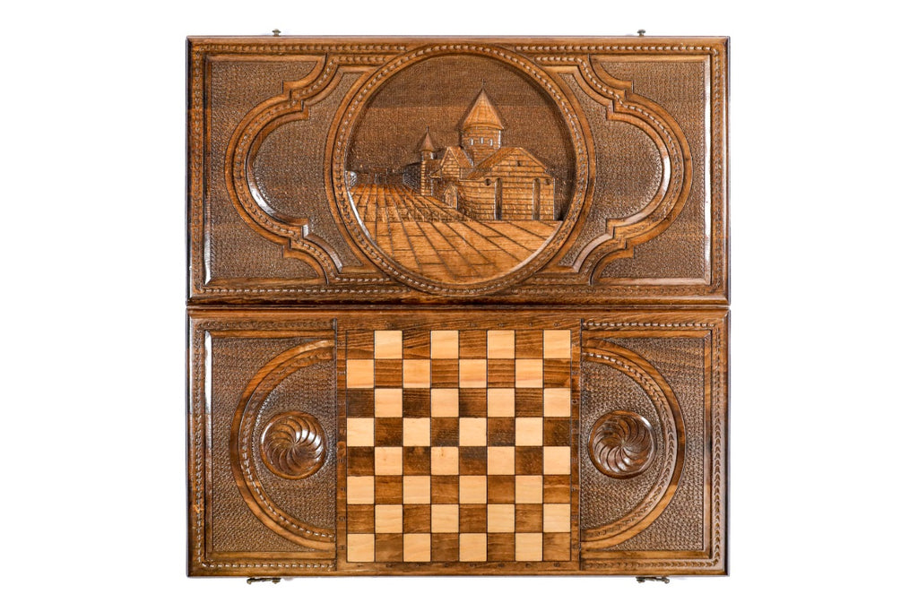 Backgammon Board - Geghard Monastery