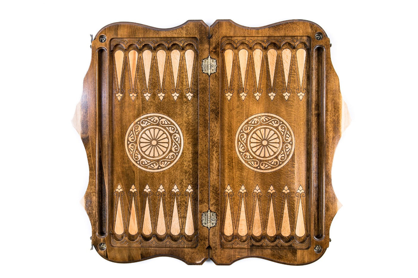 Backgammon Board - Pomegranate & Grape Cluster - Unumperfectus