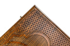 Ornamental Classic Edition backgammon board - side profile showing the craftsmanship