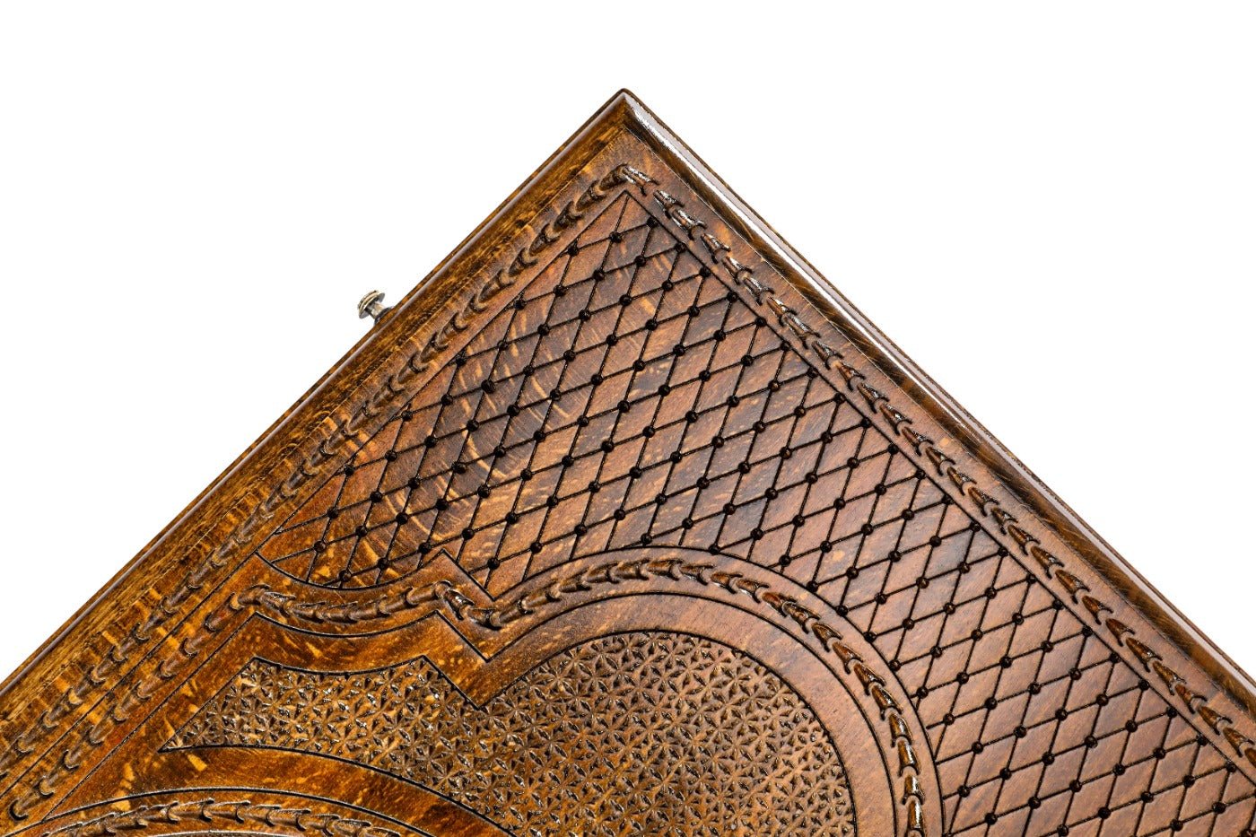 Backgammon Board - Ornamental Wooden Classic Edition - Unumperfectus