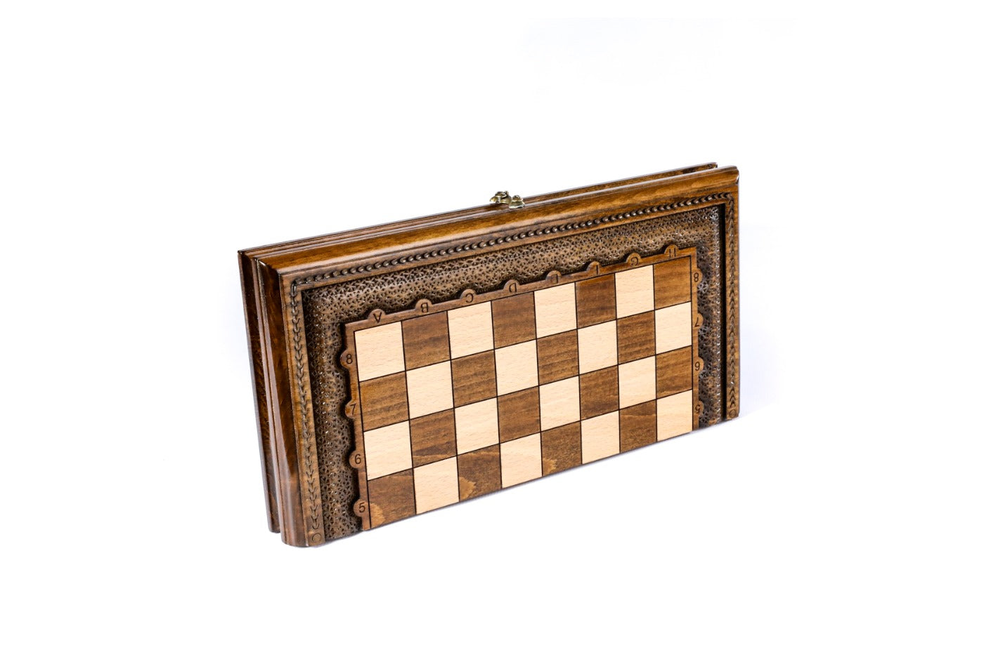 Classic Carved Chess Set – Wooden Chess Set 15.6" - Unumperfectus